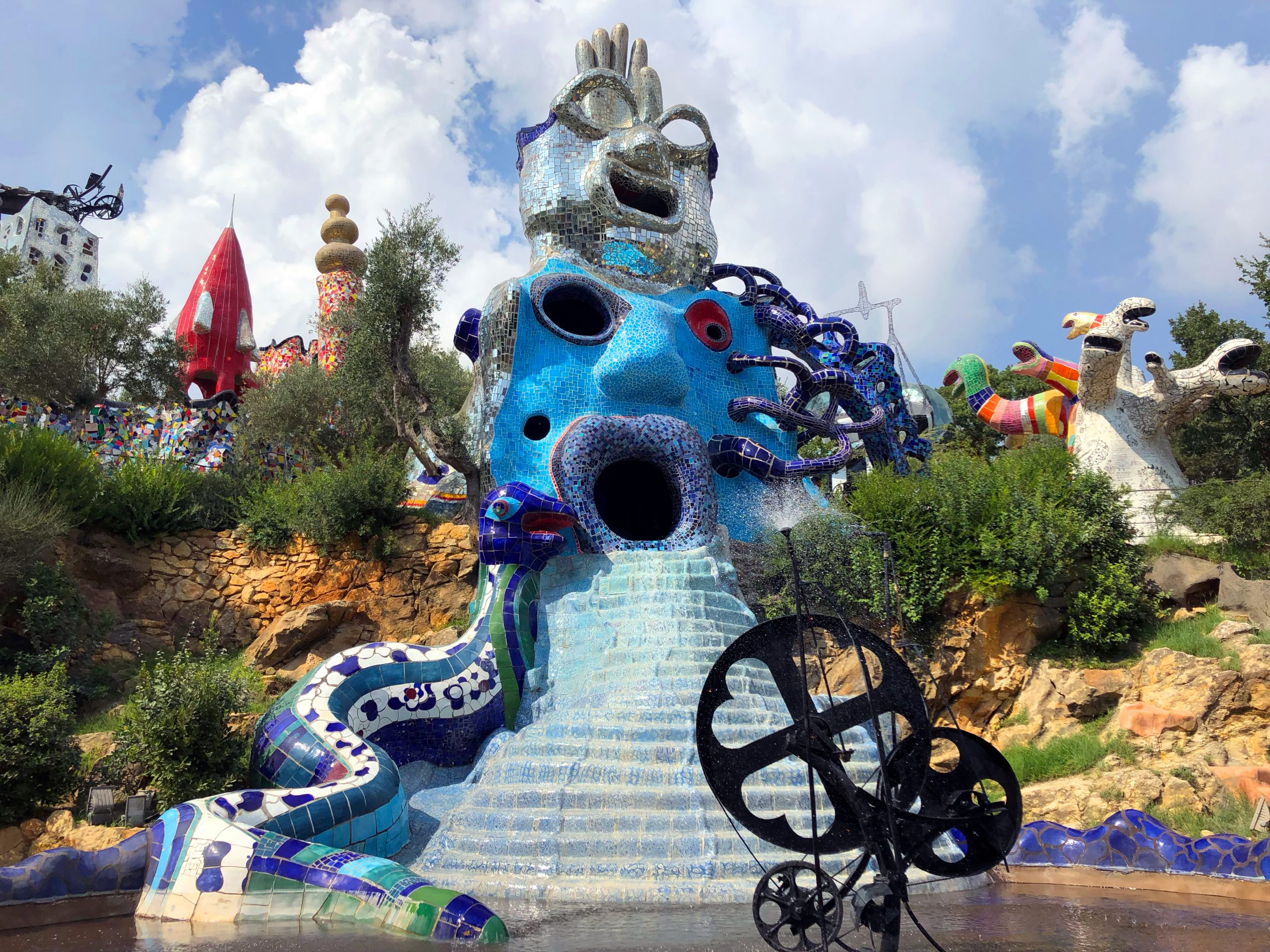 Auf den Spuren von Niki de Saint Phalle – Malen im Tarot-Garten (Italien) und in der Umgebung